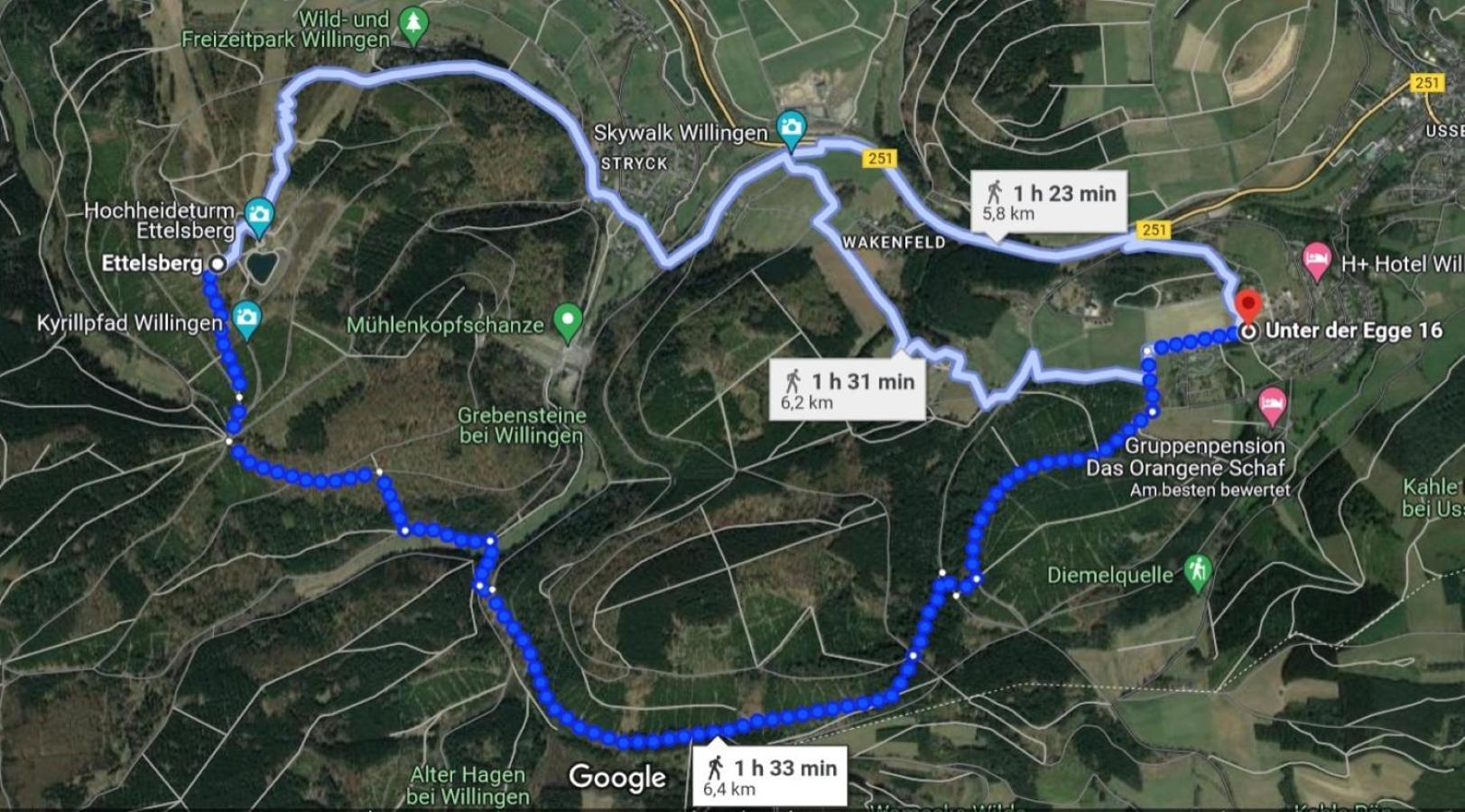 Ferienwohnung Uplandblockhaus Willingen  Kültér fotó