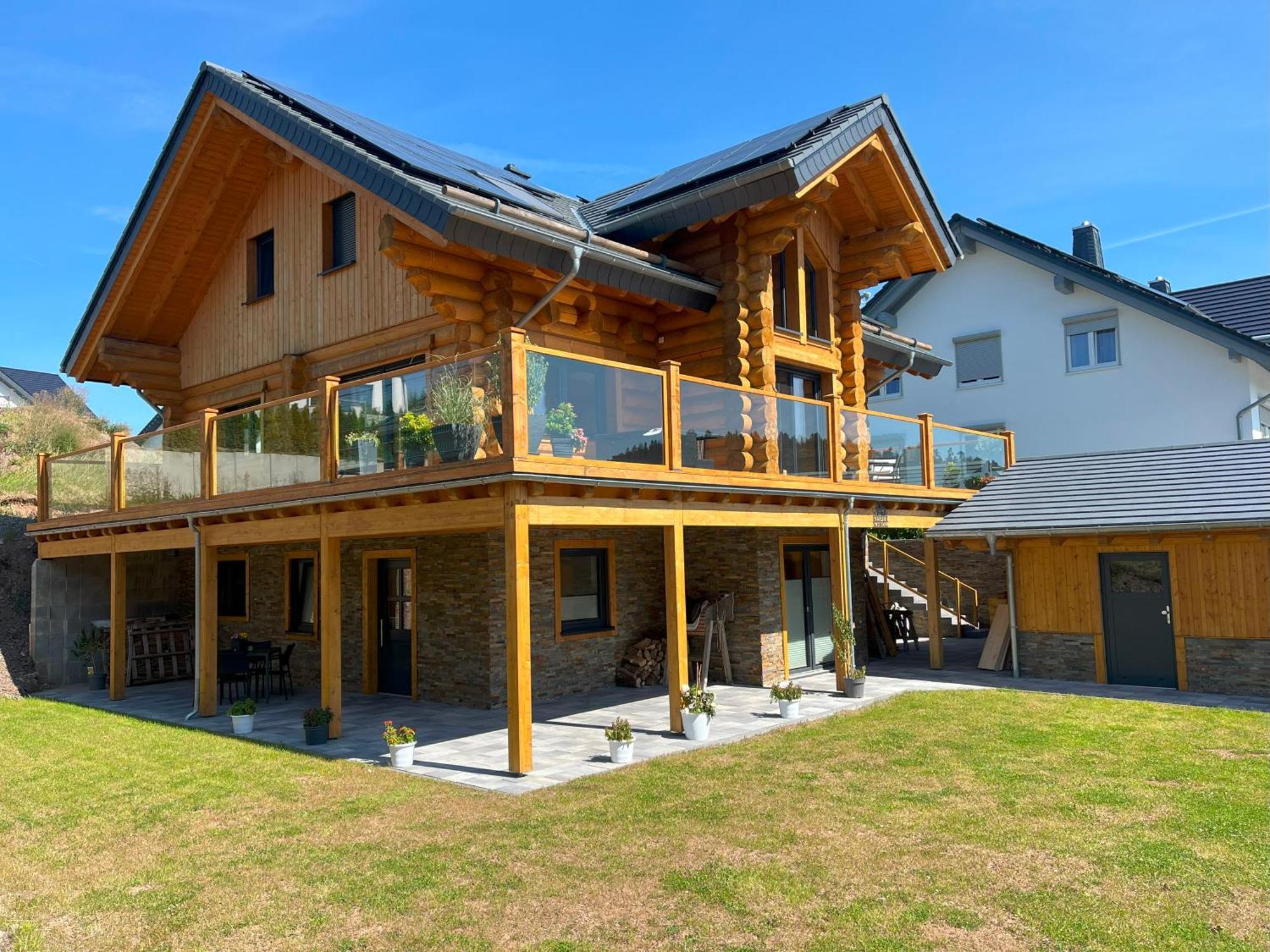 Ferienwohnung Uplandblockhaus Willingen  Kültér fotó